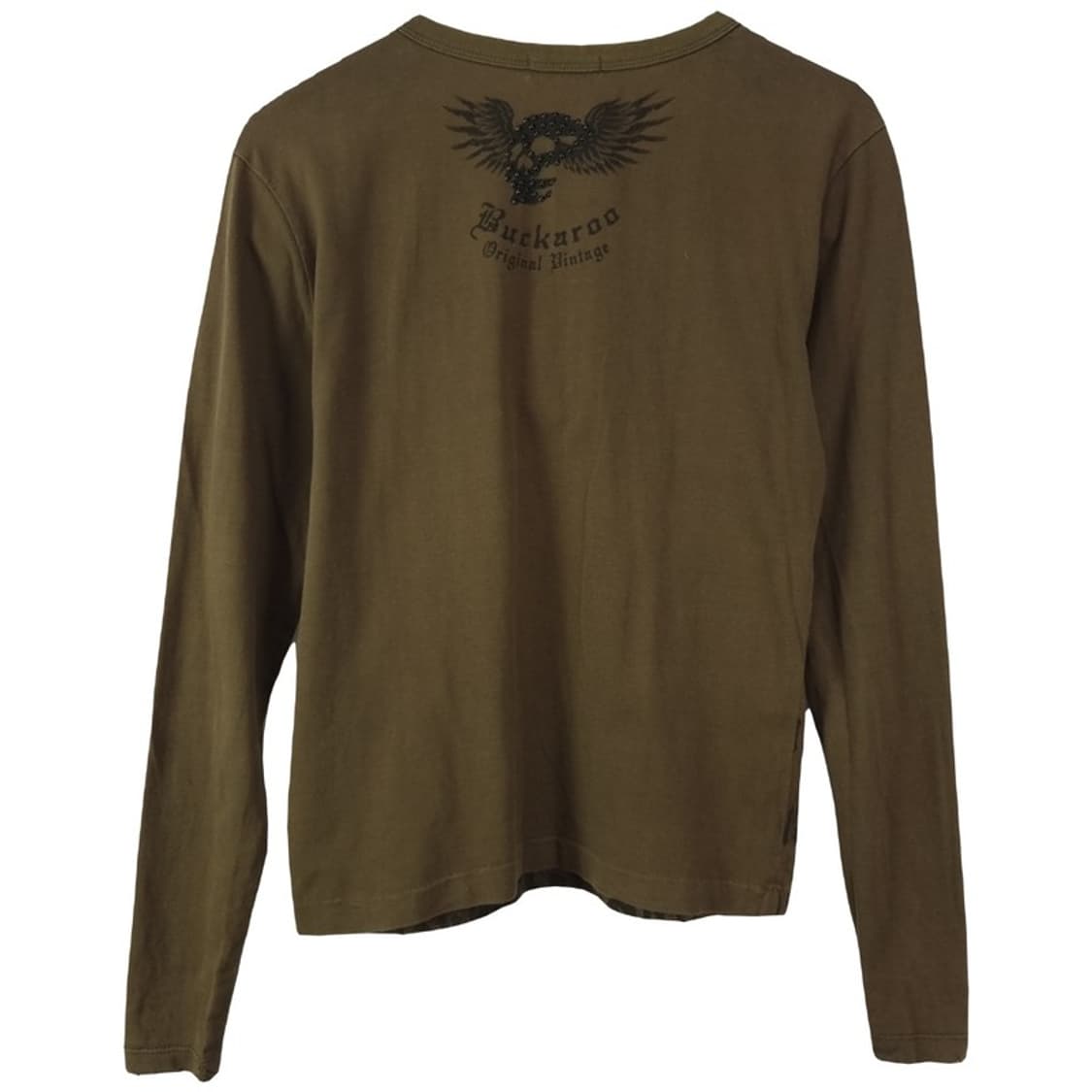 [버커루] 빈티지 가공 그래픽 롱슬리브 긴팔티 M18623 상품이미지3
