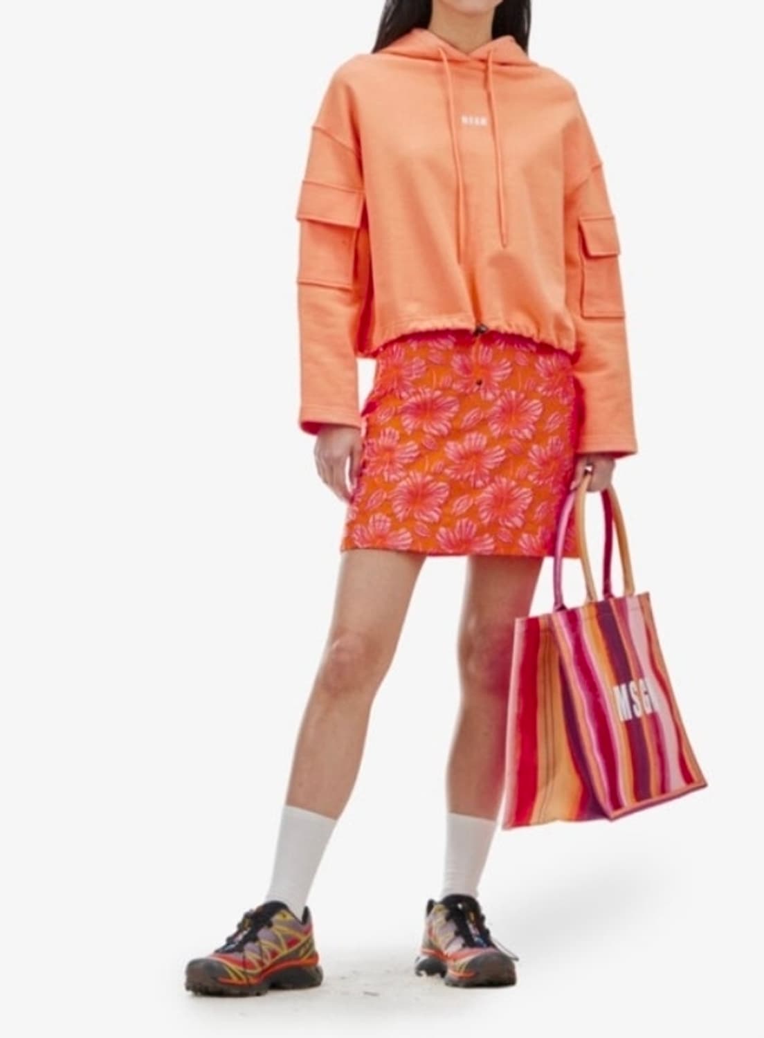 MSGM MSGM 페인트 스플래터 토트백 상품이미지10