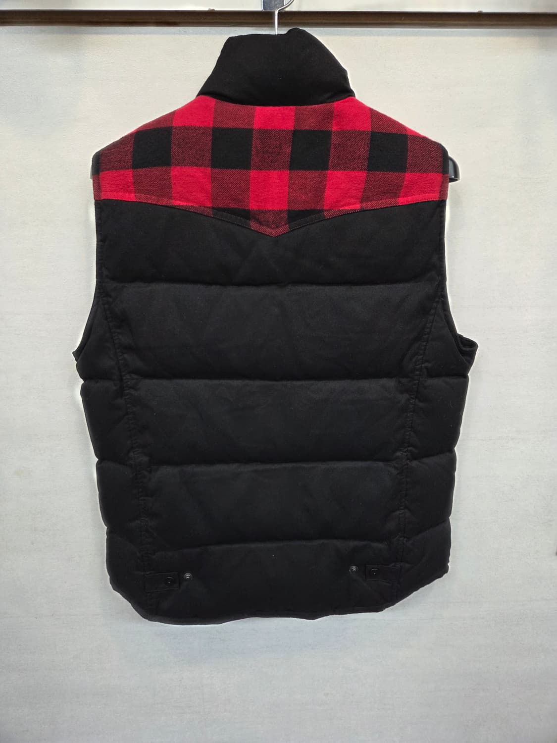 빈폴진스 버팔로 체크 면 덕다운 패딩조끼 100 상품이미지2