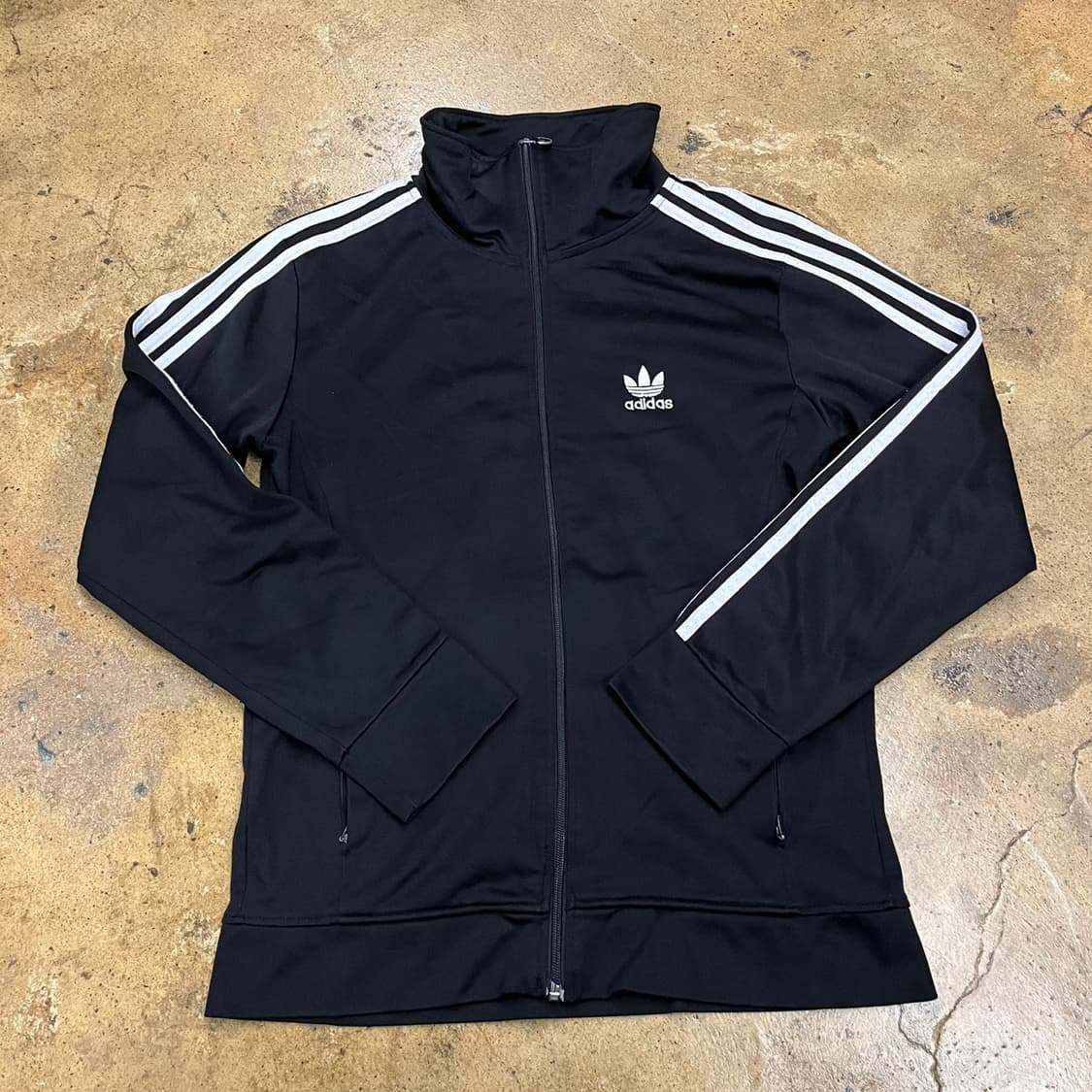 [정품/105] 아디다스 블랙 삼선 트랙탑 져지 b10 상품이미지2