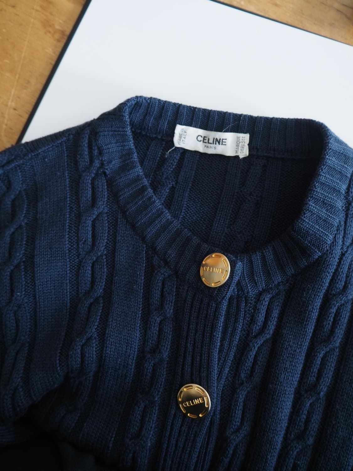 90's CELINE cardigan  상품이미지1
