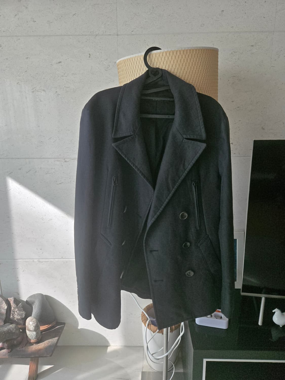 시스템옴므 남성 피코트 상품이미지1