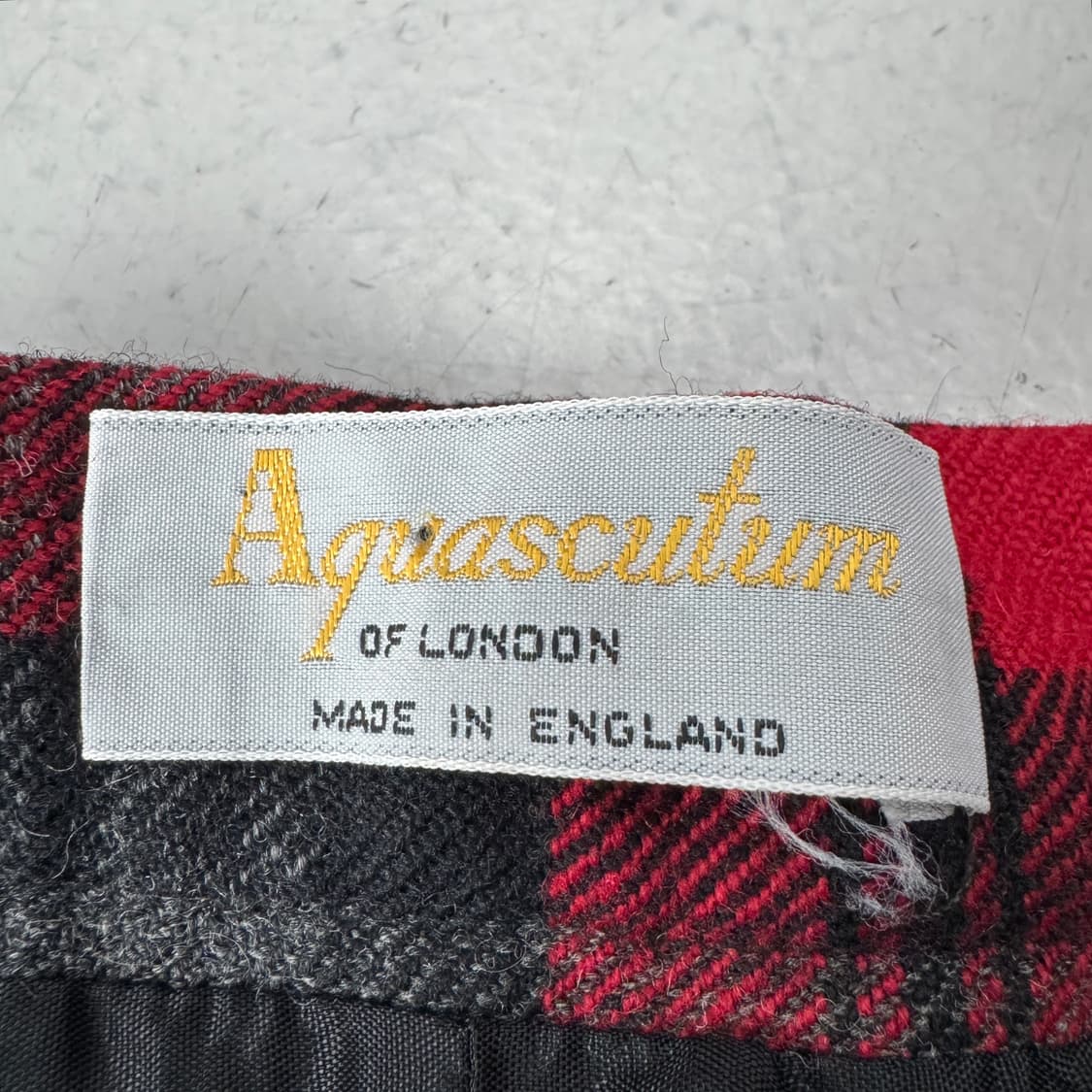 JPN 제팬 락 펑크 체크 스커트 치마 상품이미지5