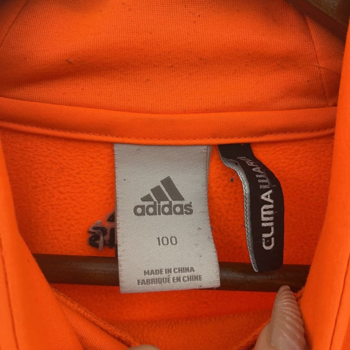 아디다스 첼시 챔스 축구 오렌지 약기모 져지 롱슬리브 100 C08456 상품이미지5