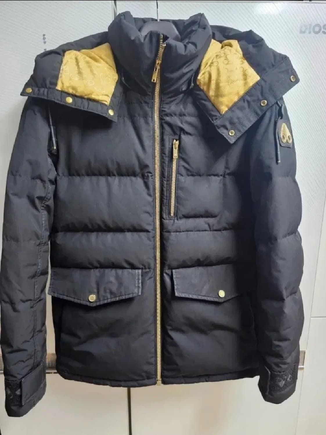 무스너클 노먼드 금장패딩(S/95~100/드라이완료) 상품이미지3