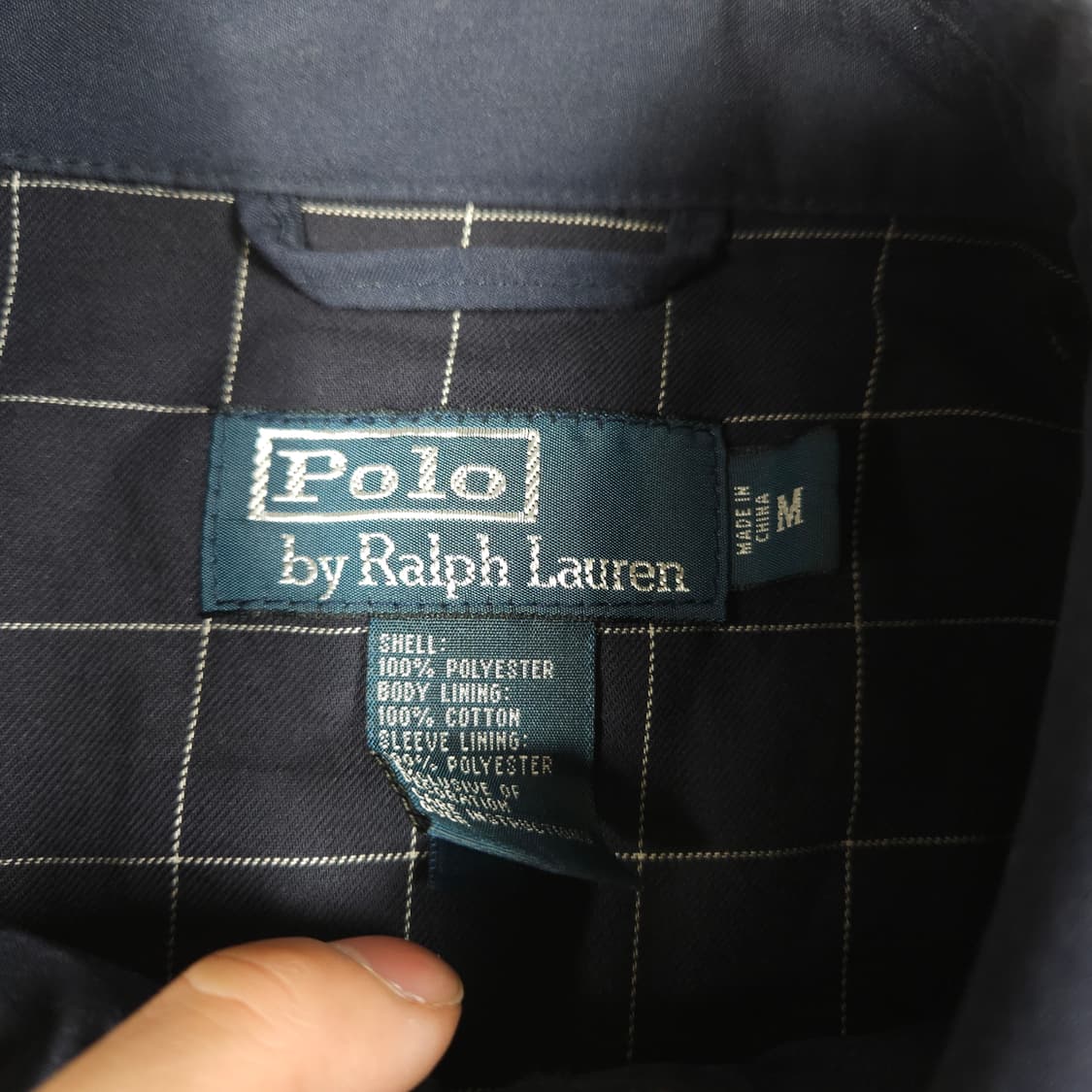 폴로 랄프로렌 폴리쉘 자켓 네이비 상품이미지4