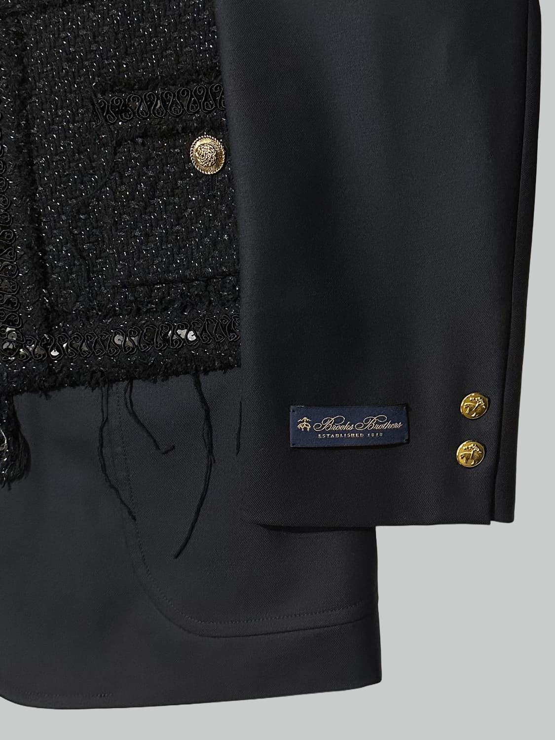 준야 와타나베 24ss 브룩스 트위드 블레이저 상품이미지6