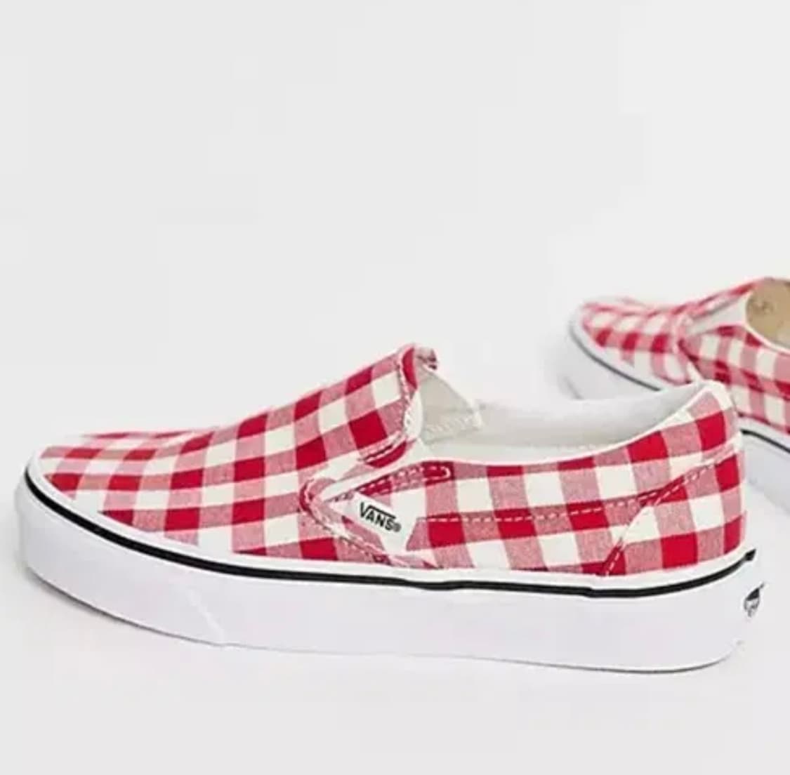 반스 깅엉체크 슬립온 상품이미지5