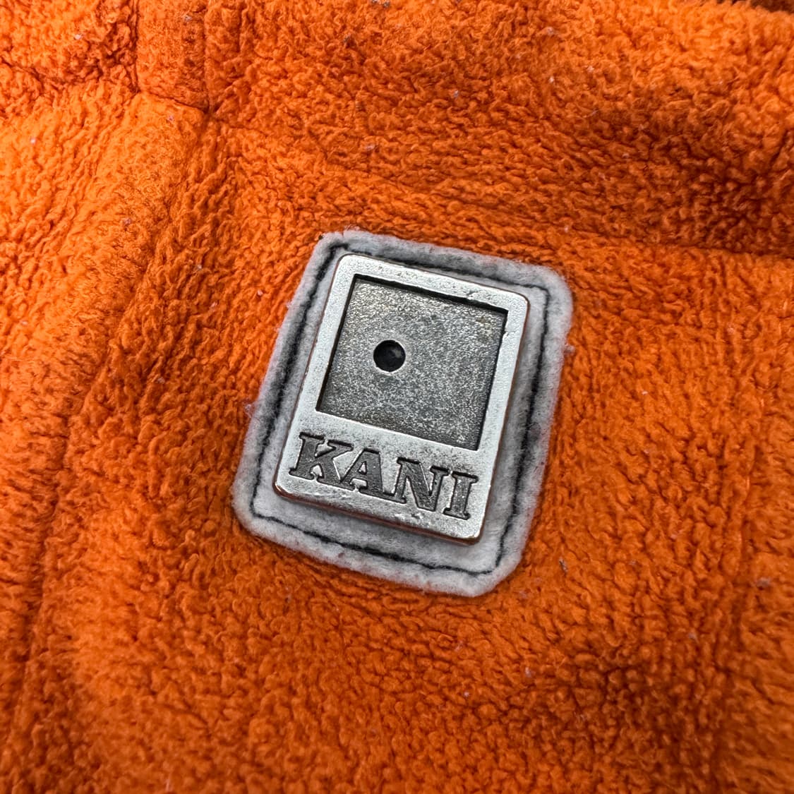 칼카니 빅로고 올드스쿨 플리스 오버핏 후드티 상품이미지6