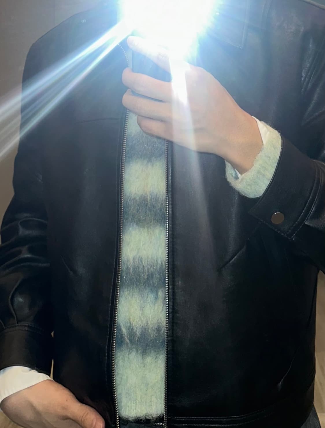 STRIPE SHAGGY KNIT 상품이미지5