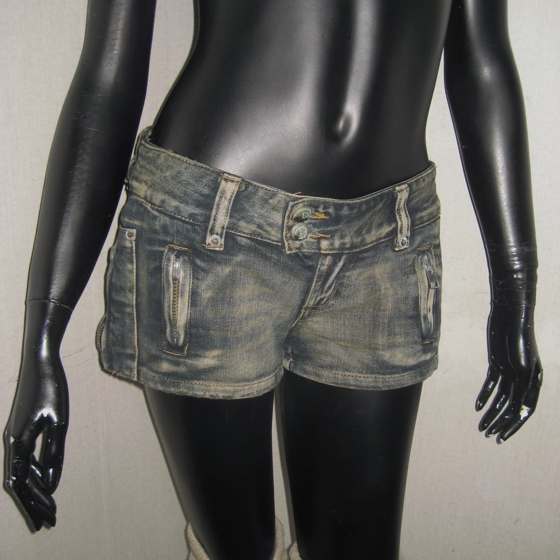 HEAVEN and Earth 데님 숏팬츠 헤븐앤어스 데님 숏팬츠 청바지 상품이미지3