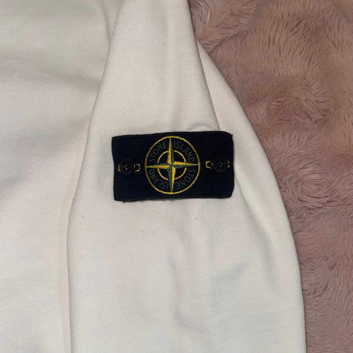 Stone islan  브러쉬드 코튼 플리스 가먼트 다이드 크루넥 맨투맨 상품이미지3