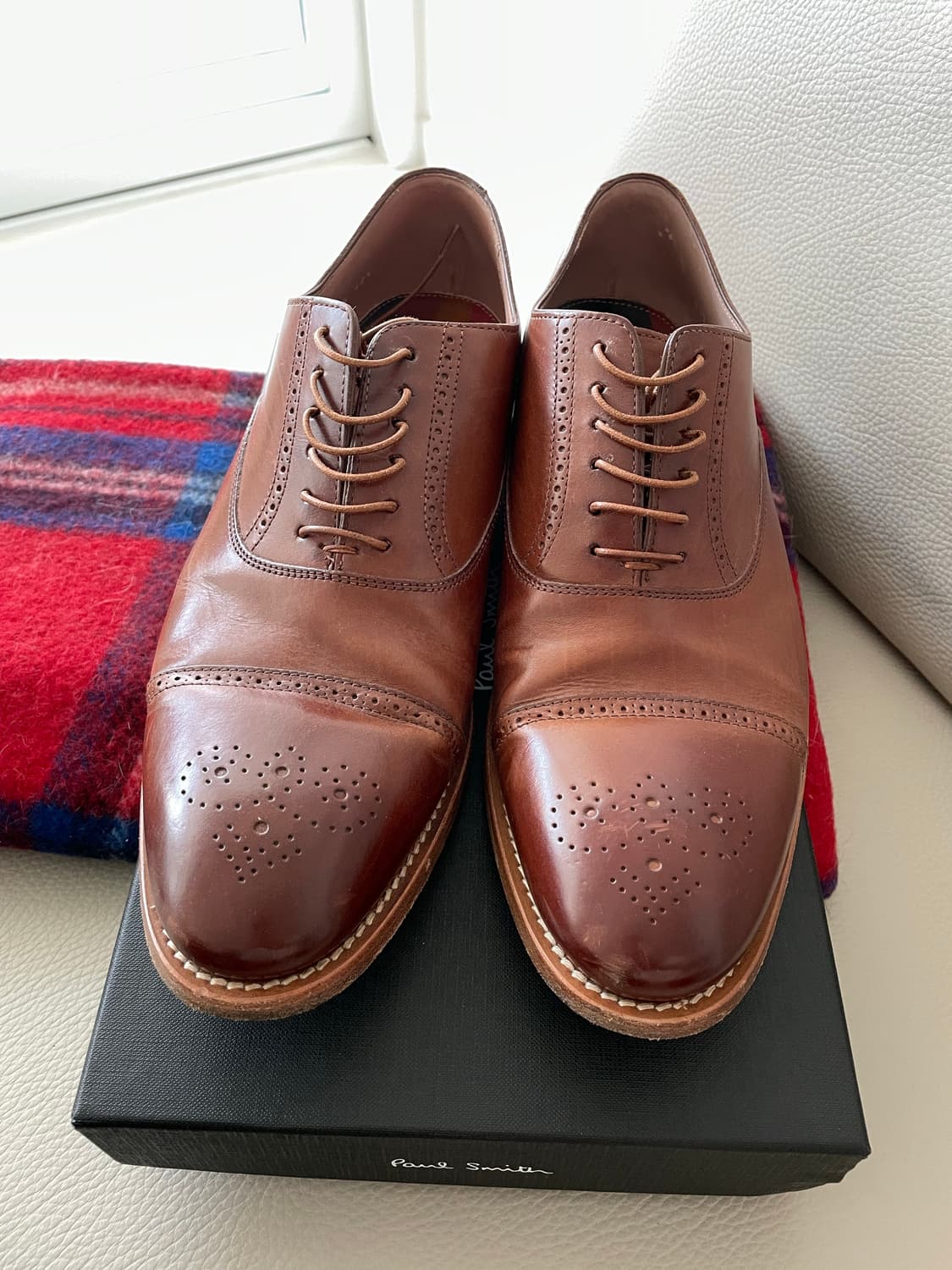 폴스미스 남성 캡토 구두 TAN 8.5 상품이미지1