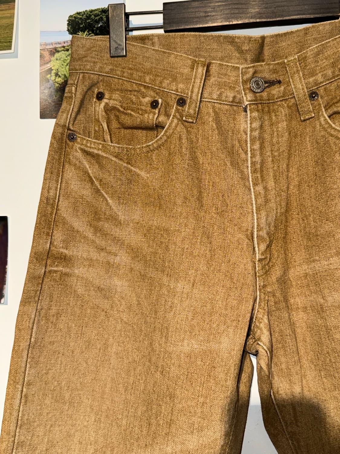 bobson 베이지 팬츠 상품이미지3