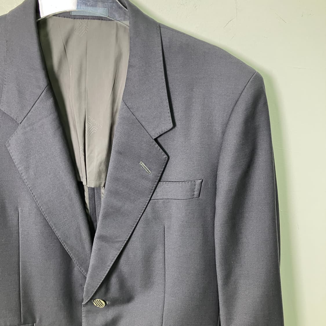 랑방 재팬판 단추 각인 올드 블레이저 상품이미지2