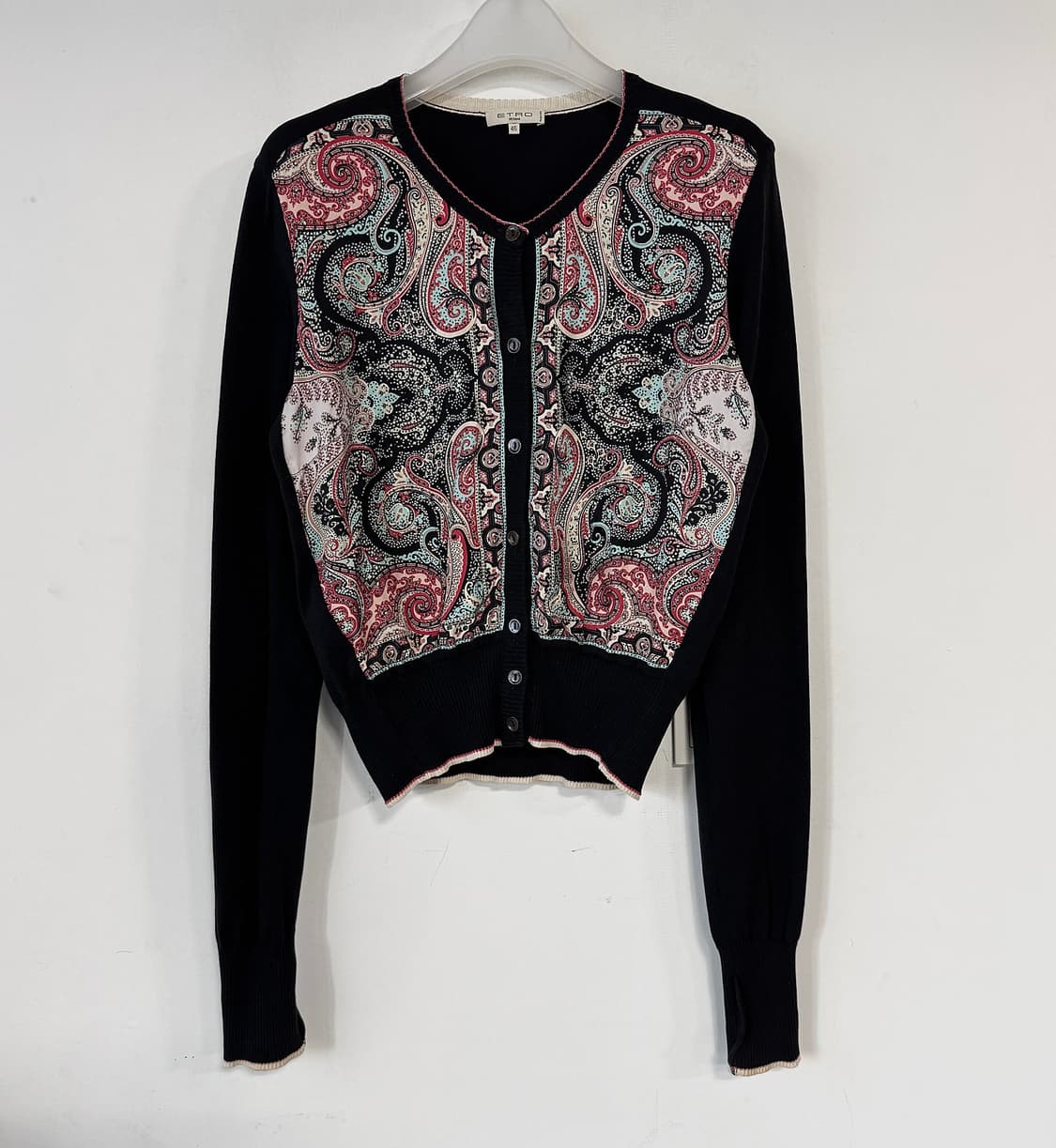 에트로 ETRO 페이즐리 니트 가디건 상품이미지1