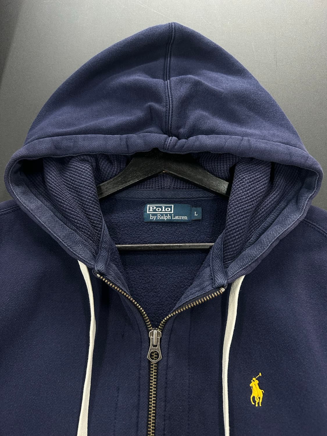  폴로랄프로렌 코튼 후드집업 네이비 상품이미지6
