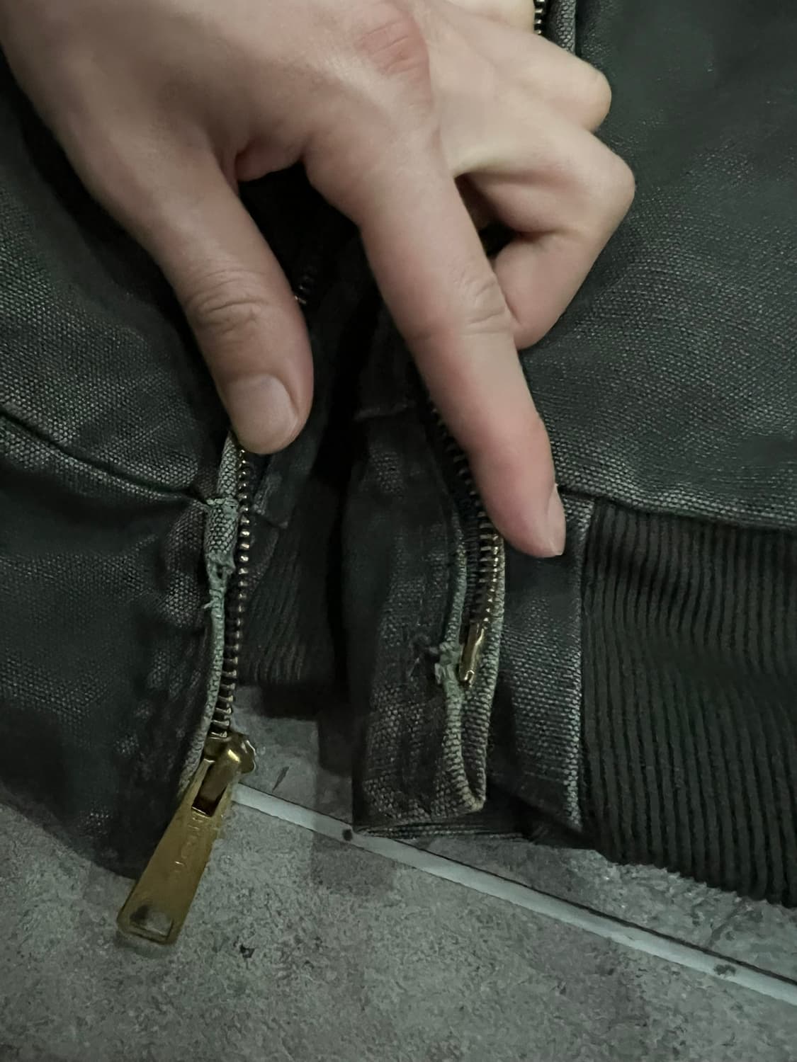 (XL) 칼하트 후드 덕 액티브 자켓 J25 MOS 모스그린 상품이미지6