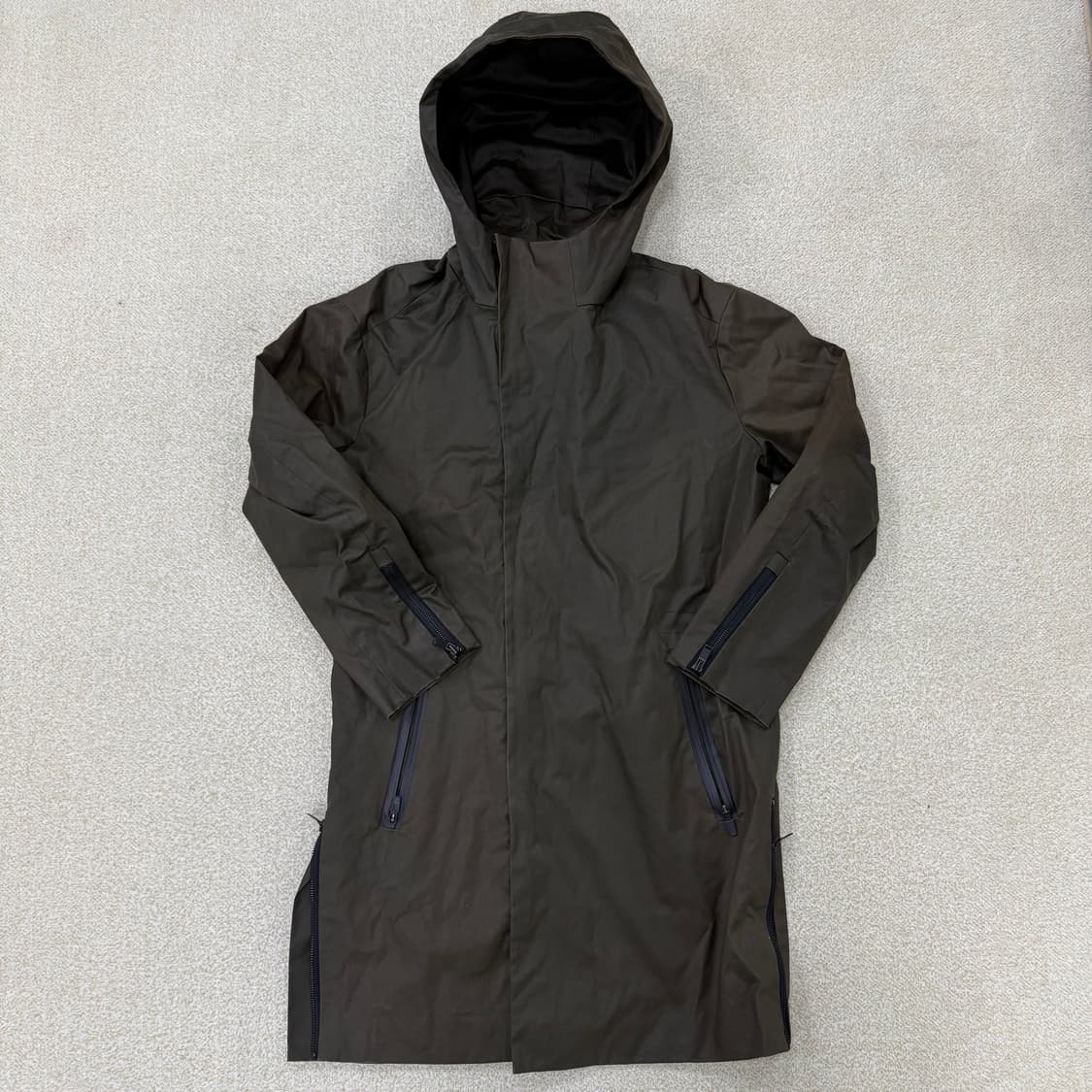 95 한섬 시스템옴므 레인 롱 자켓0126T1 상품이미지1