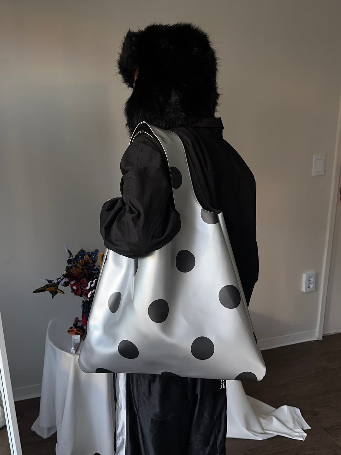 Chemical Sports 실버 도트 백 상품이미지3