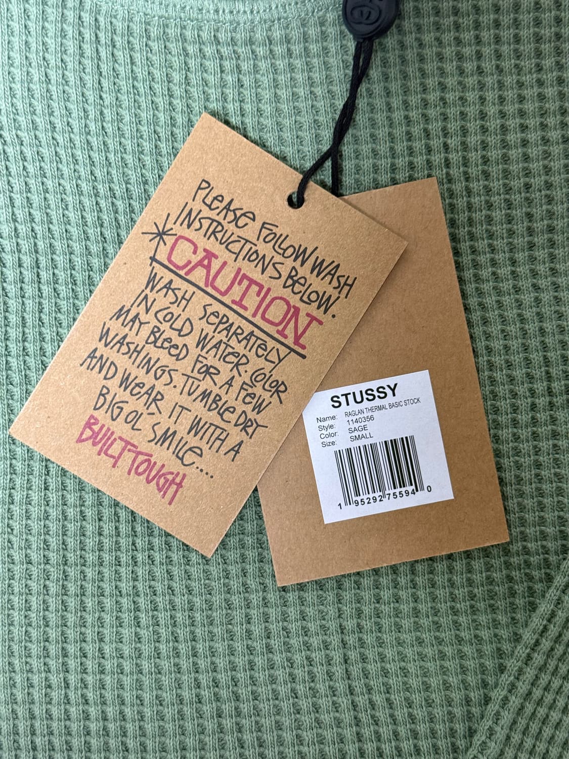 스투시 베이직 써멀 세이지 상품이미지4