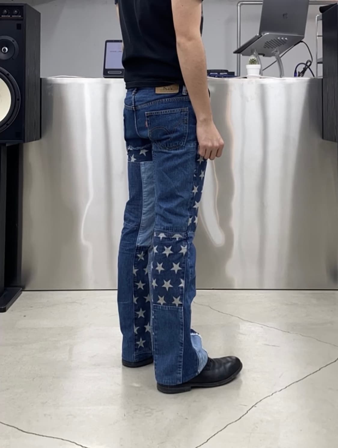 히스테릭글래머 킨키 플레어 팬츠 상품이미지1