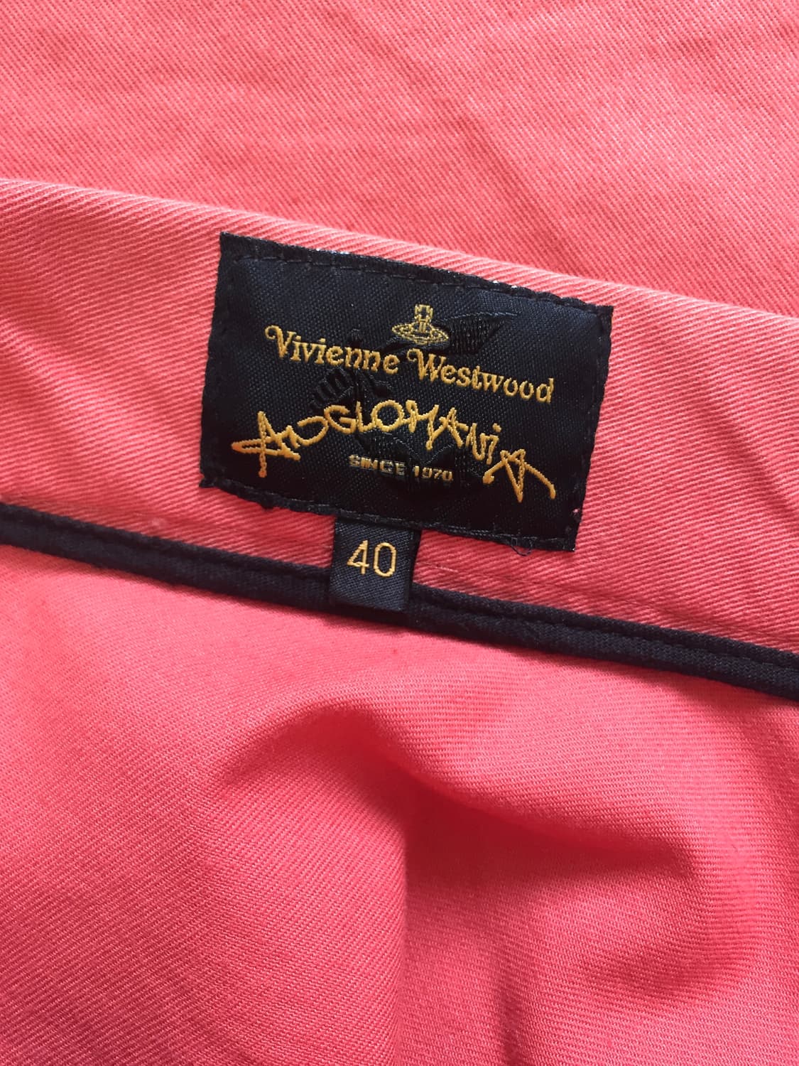 비비안웨스트우드 Iconic Draped  Coral Skirt 상품이미지8