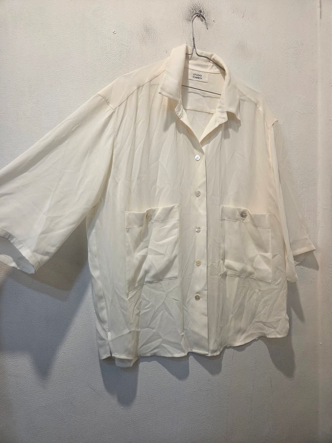 스튜디오 톰보이 반팔셔츠 블라우스  상품이미지2