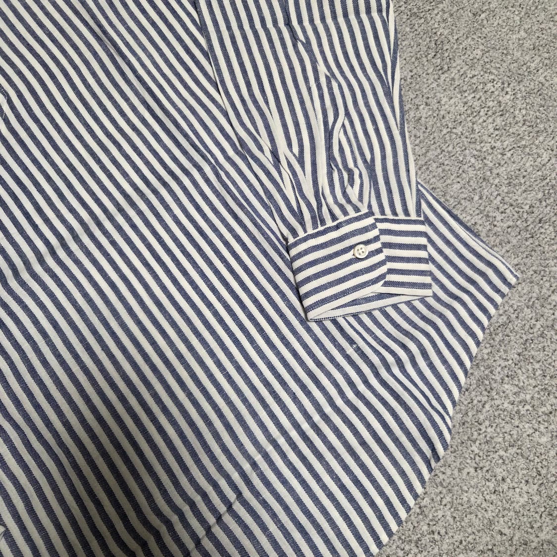 Marine Day 일본제 하프버튼 셔츠 슬림 L(100) 상품이미지3