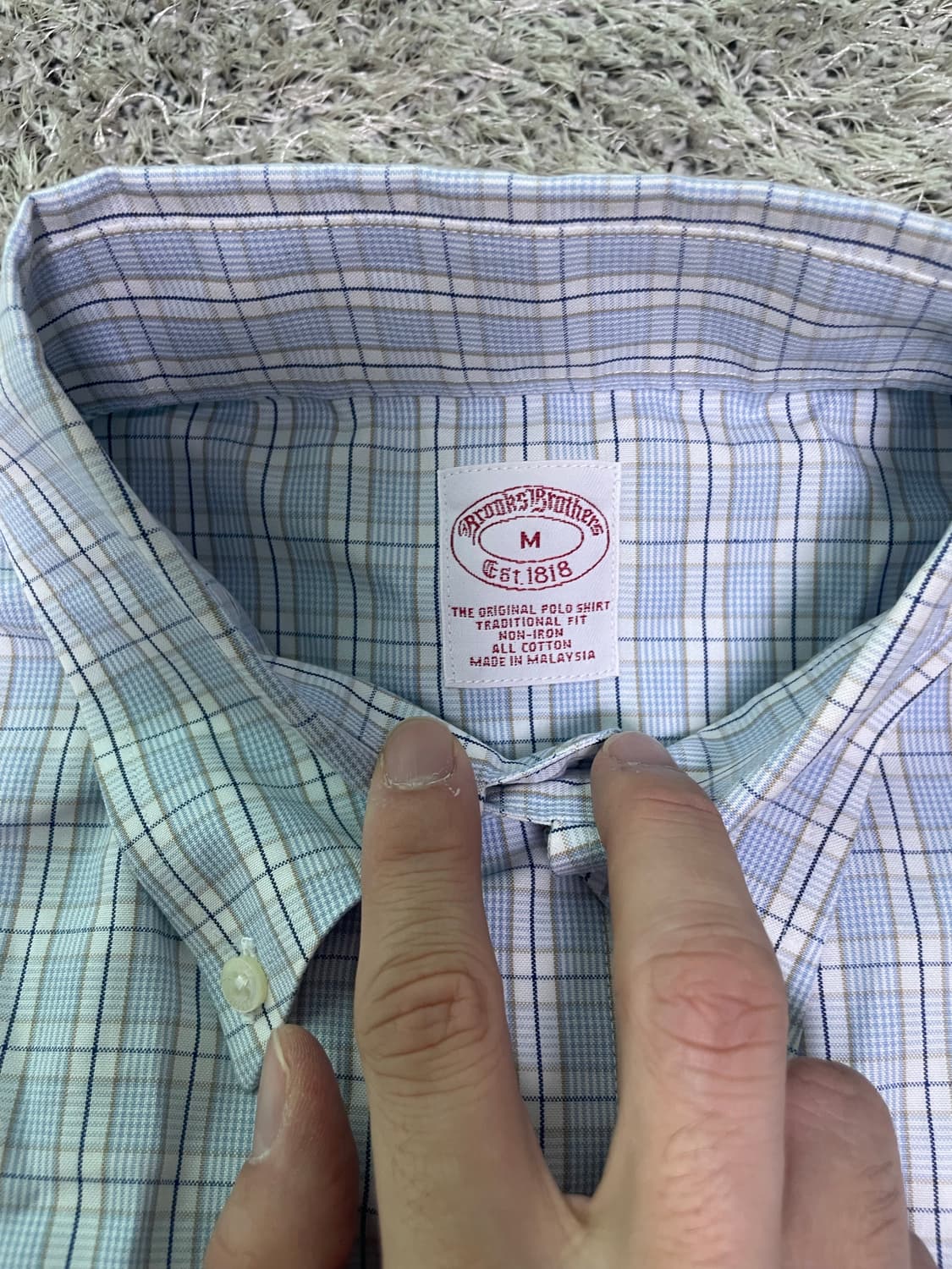 브룩스브라더스 셔츠 사이즈 105~110 상품이미지3