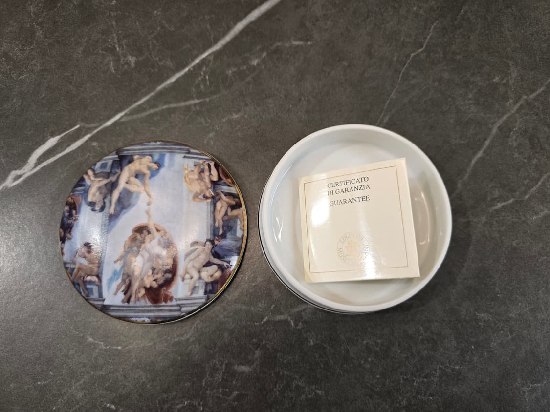 이태리 바티칸 도자기 보석함 상품이미지3