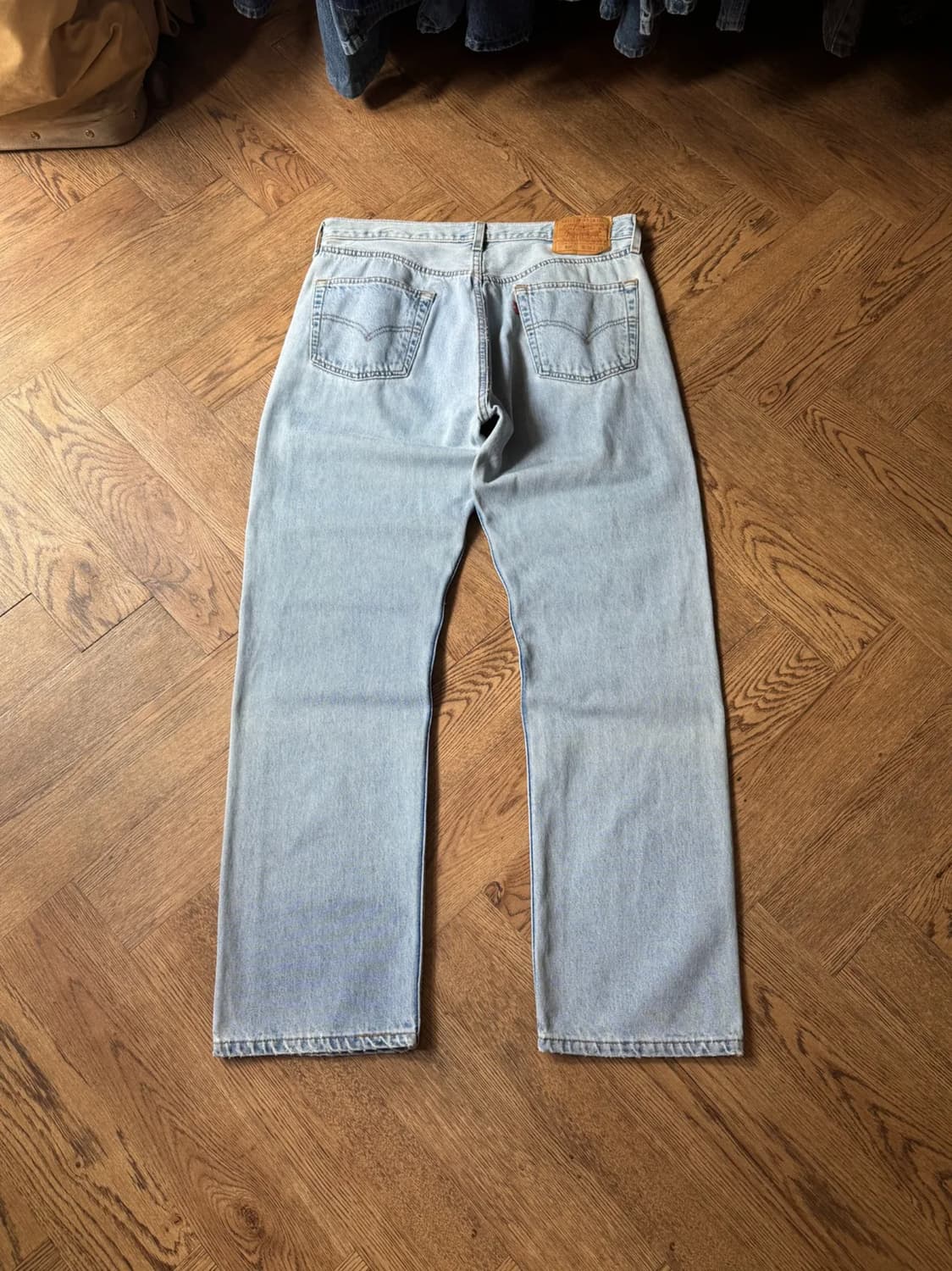 [36]90's 리바이스 Made in USA 501 데님 팬츠 상품이미지1
