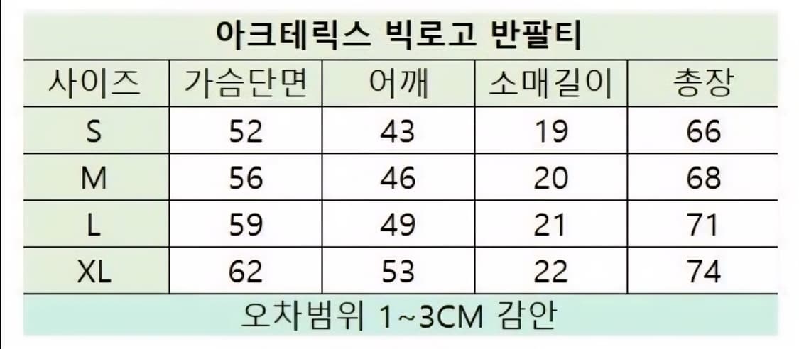 무료배송) 아크테릭스 빅로고 티셔츠 상품이미지9