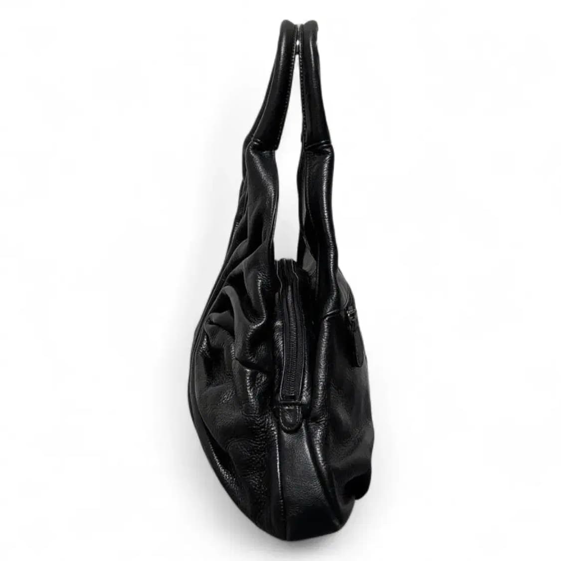 아루칸 벨도레 카우레더 숄더백 꼼데 요지 스타일 상품이미지3