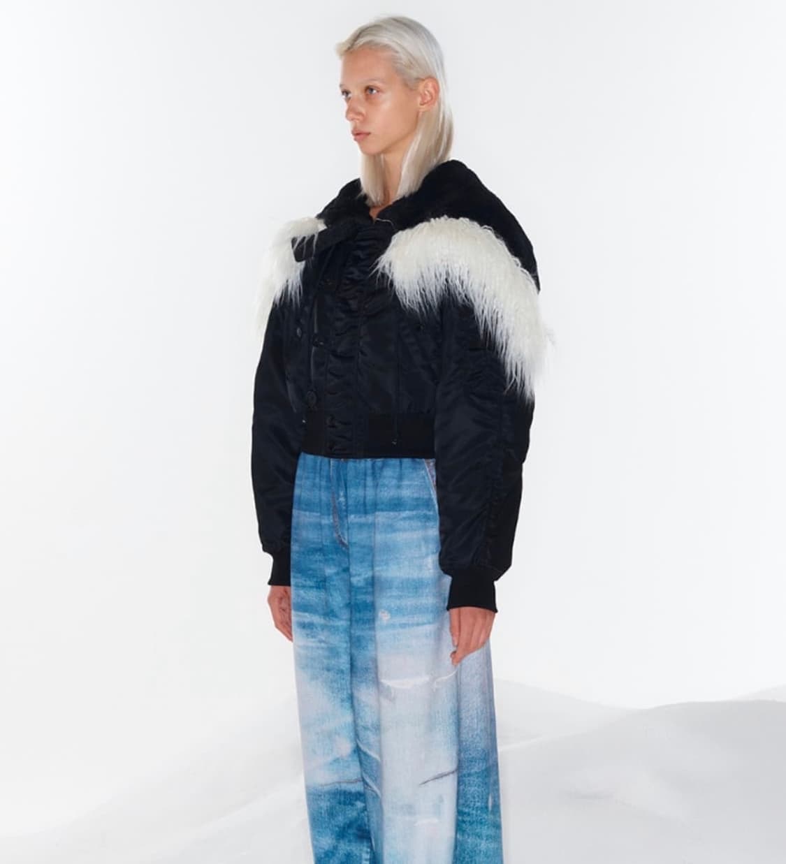 Open yy fur zipper hoodie ma-1 [2] 상품이미지2