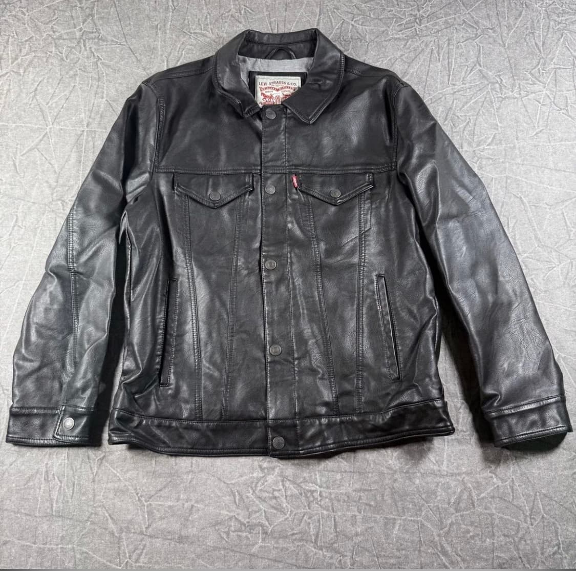 리바이스 레더자켓M 상품이미지1