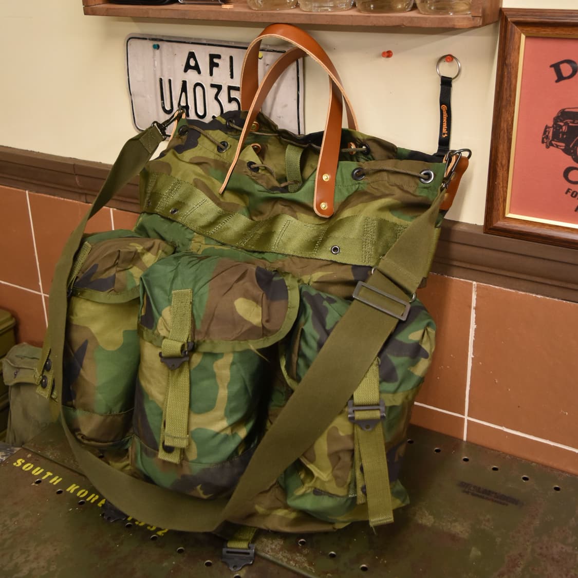 us woodland alice leather tote bag 상품이미지8