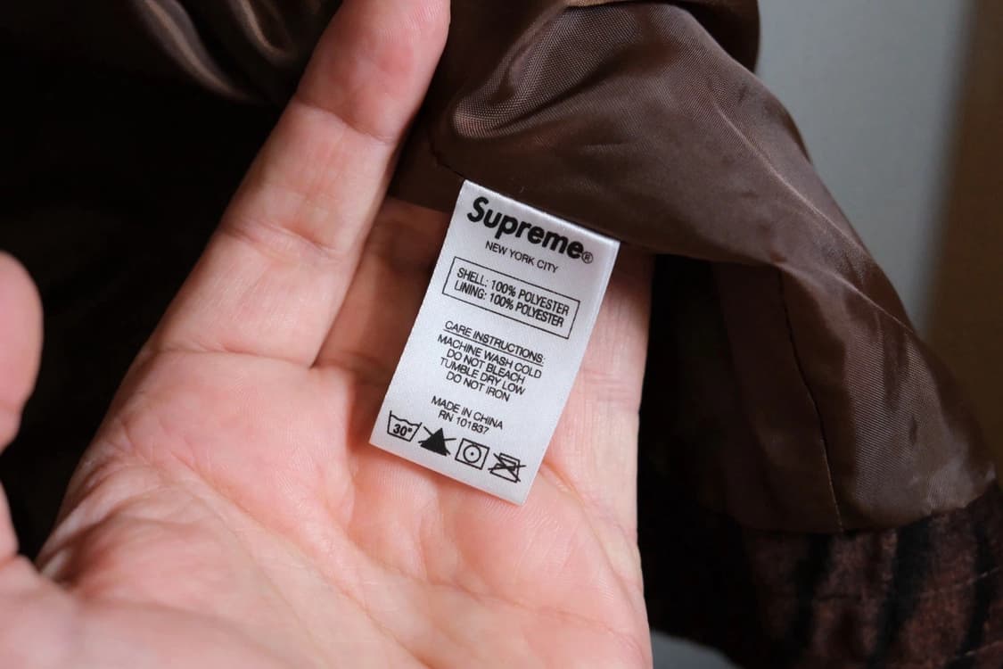 18SS 슈프림 타이거 스트라이프 트랙 자켓 상품이미지4