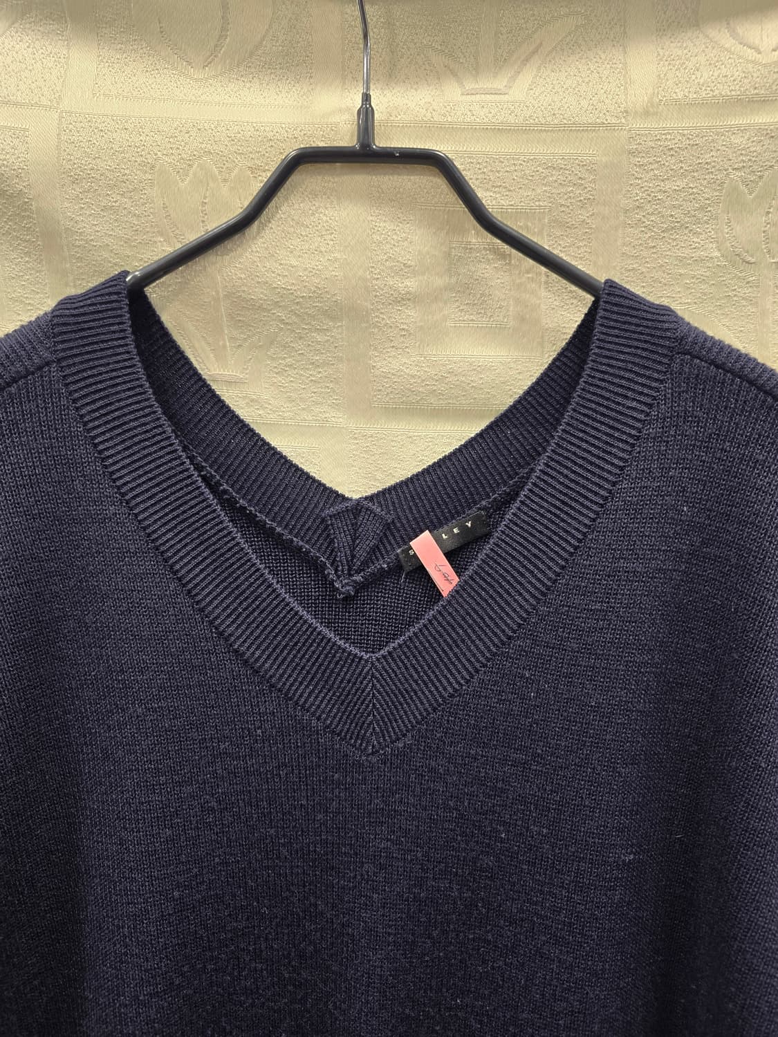 시슬리 Sisley 투톤 니트 롱 원피스 프리사이즈 상품이미지2