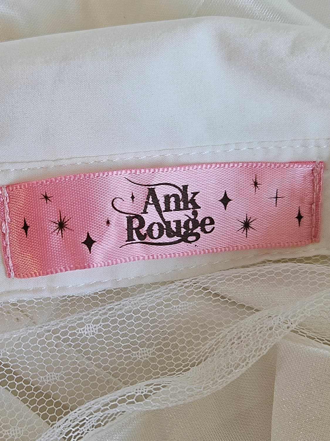 Ank Rouge 레이스 세일러카라 블라우스 상품이미지7