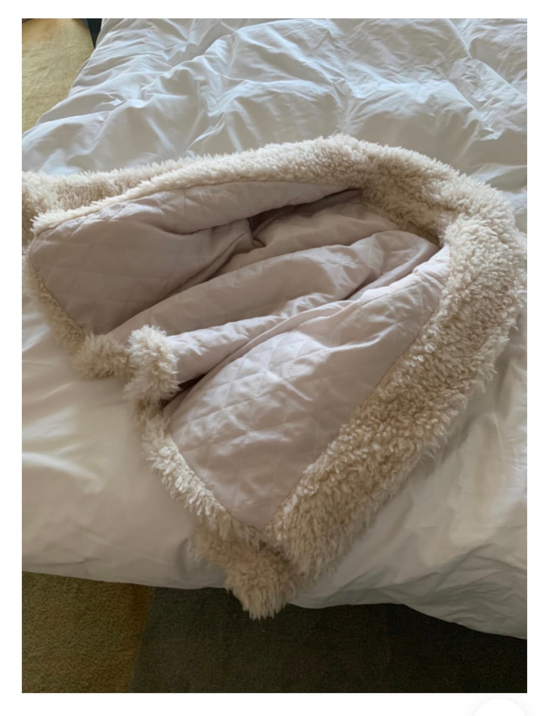 (새상품) 오이니 퍼피 퍼자켓 puppy fur jacket - 크림 상품이미지8