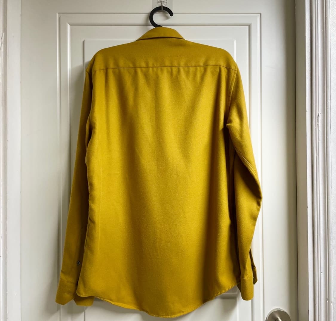 랑방 머스타드색 셔츠 상품이미지8