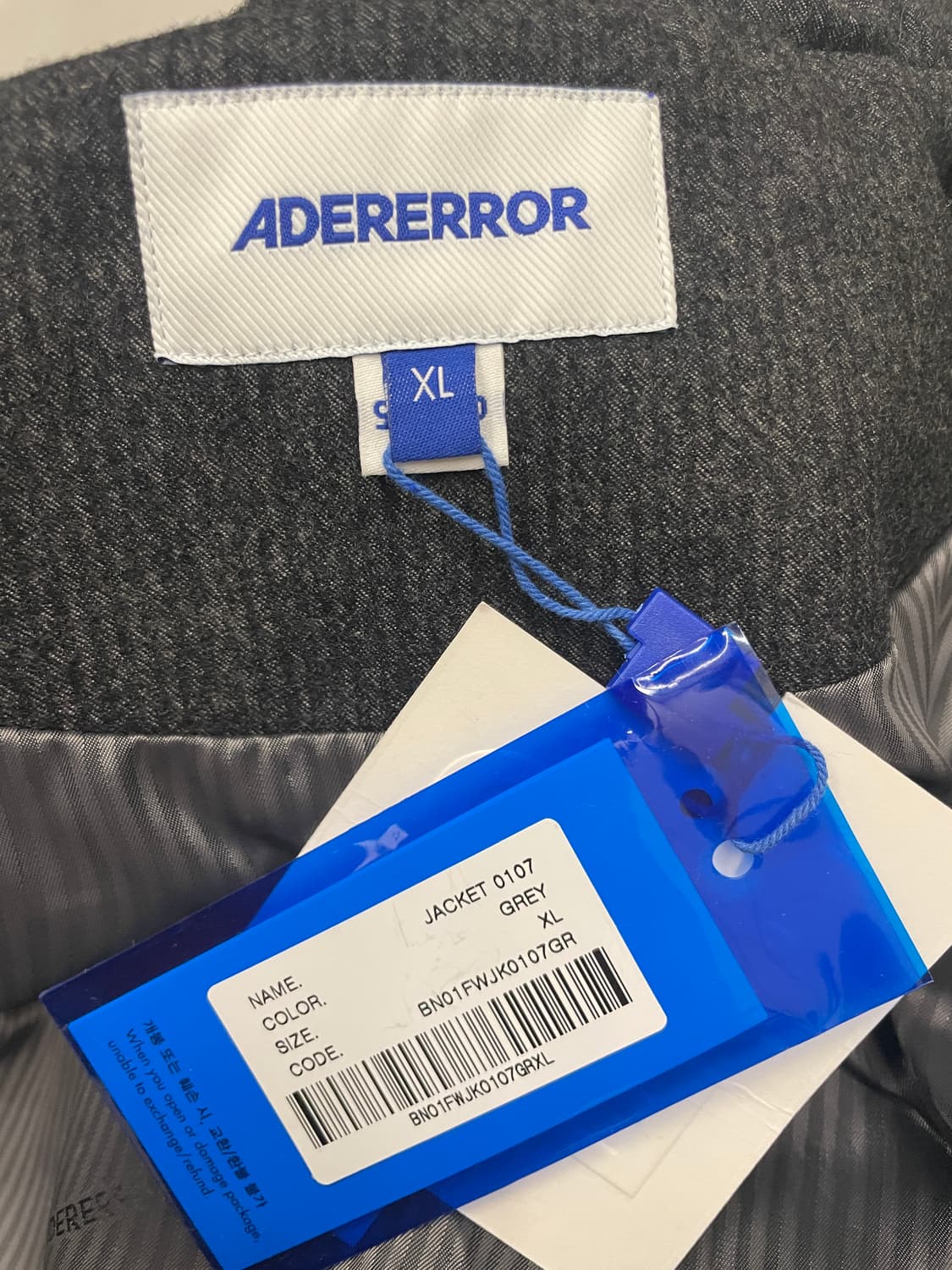 아더에러 24FW Product 10 그레이 XL 새상품 상품이미지6
