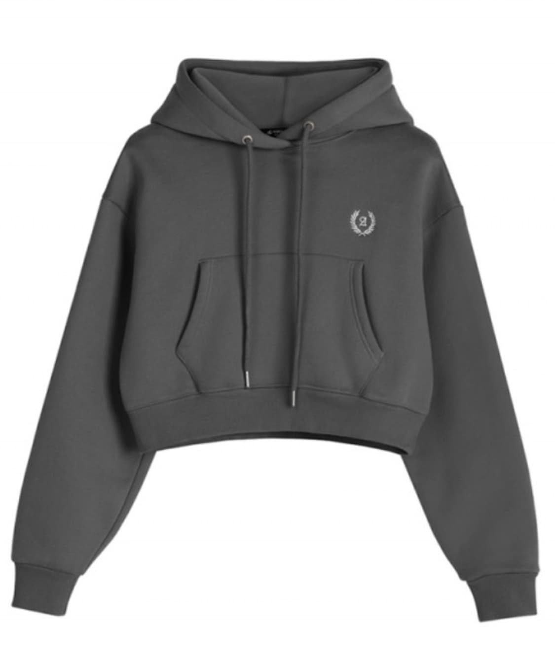 어반드레스 월계수 자수 크롭 후디 상품이미지3