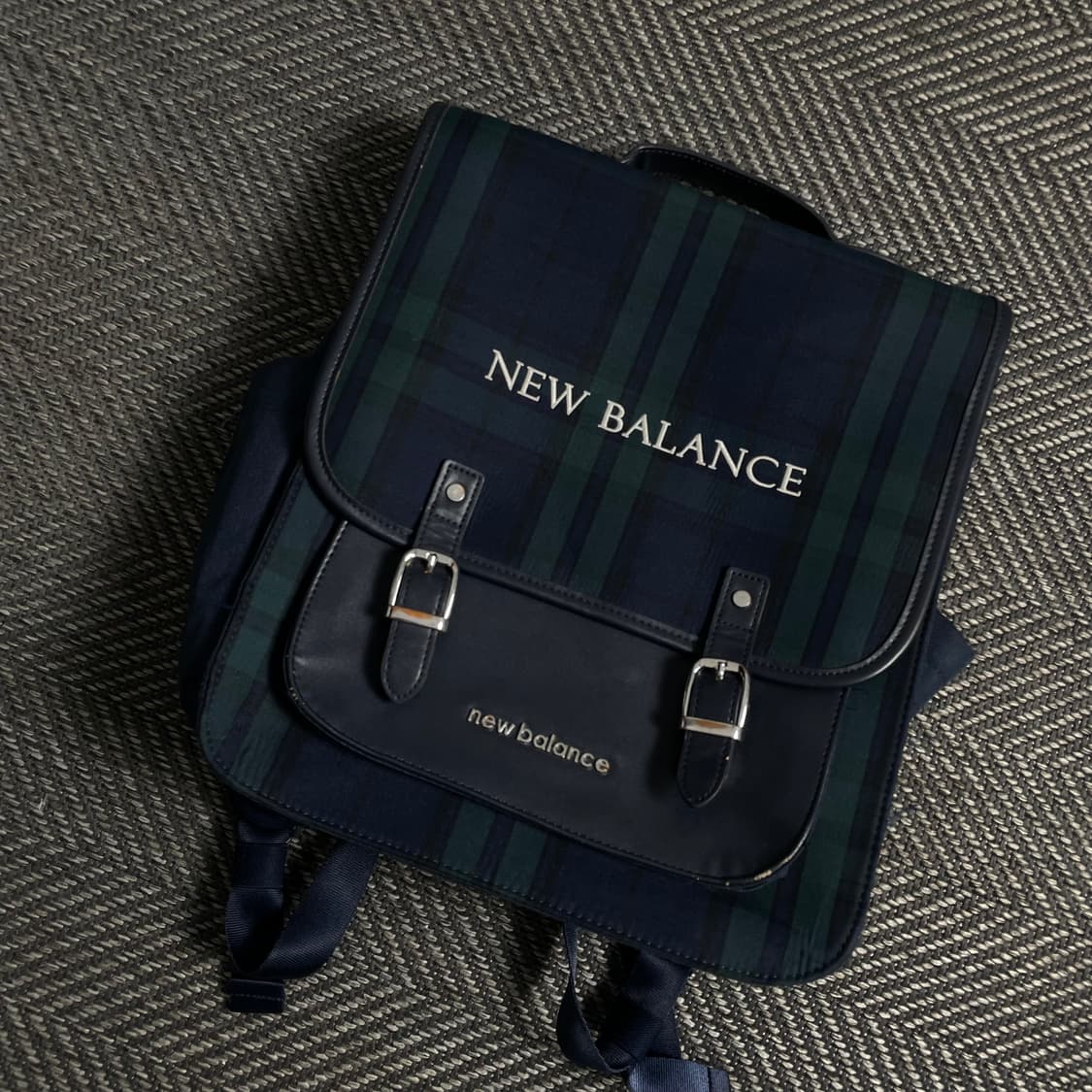 뉴발란스 올드스쿨 하버드 체크 백팩 y 4745 상품이미지1