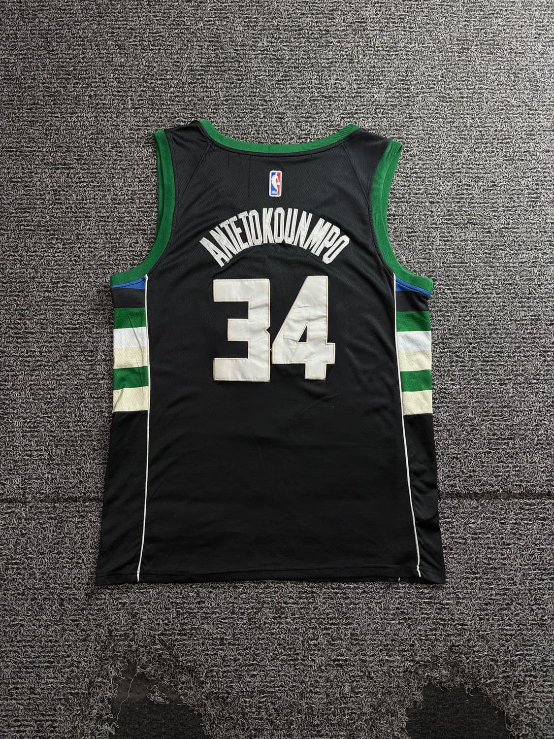 나이키 NBA 밀워키 벅스의 야니스 아데토쿤보 바스켓 저지 4394 상품이미지5