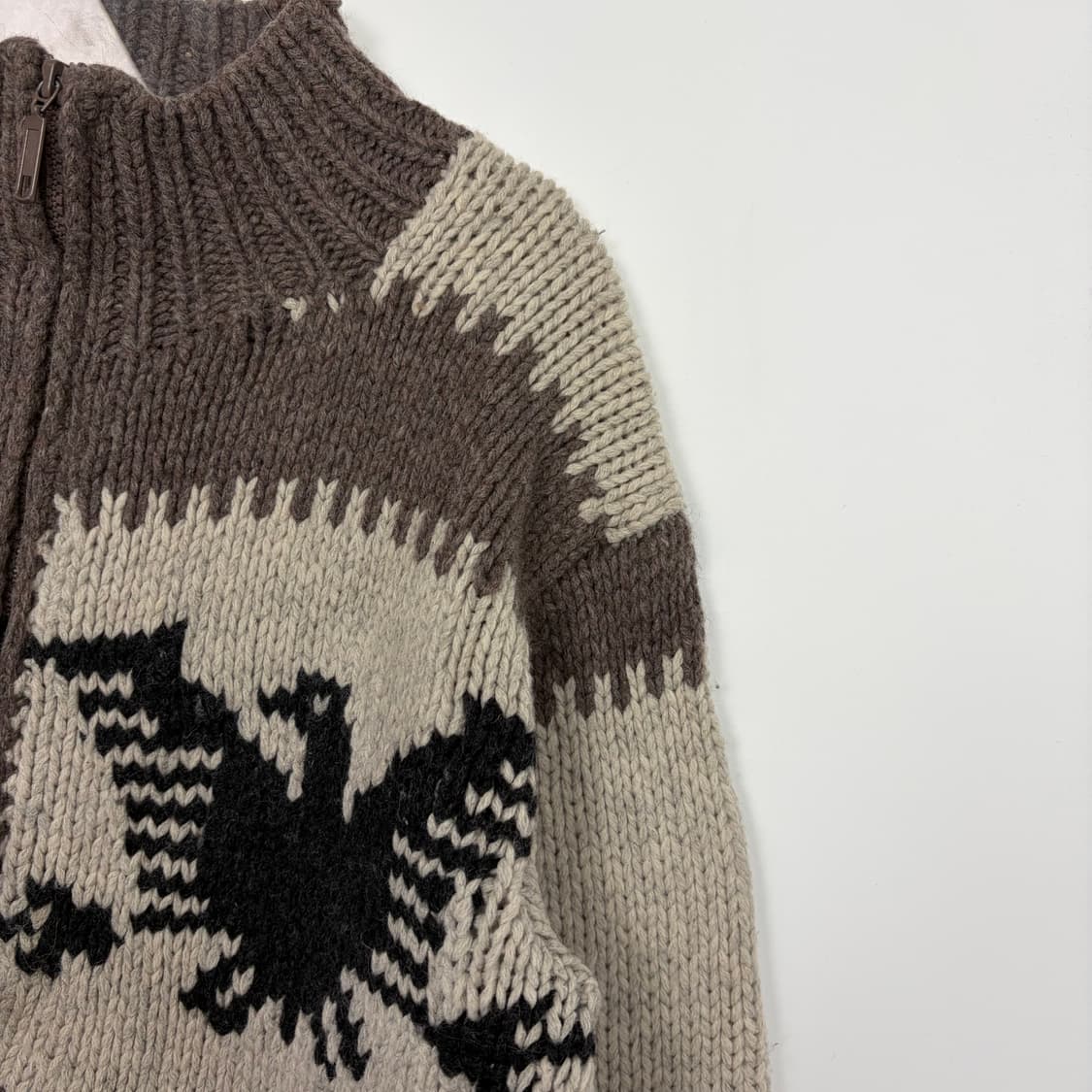 글로벌워크 코위찬 스타일 니트 집업 가디건 자켓 상품이미지4