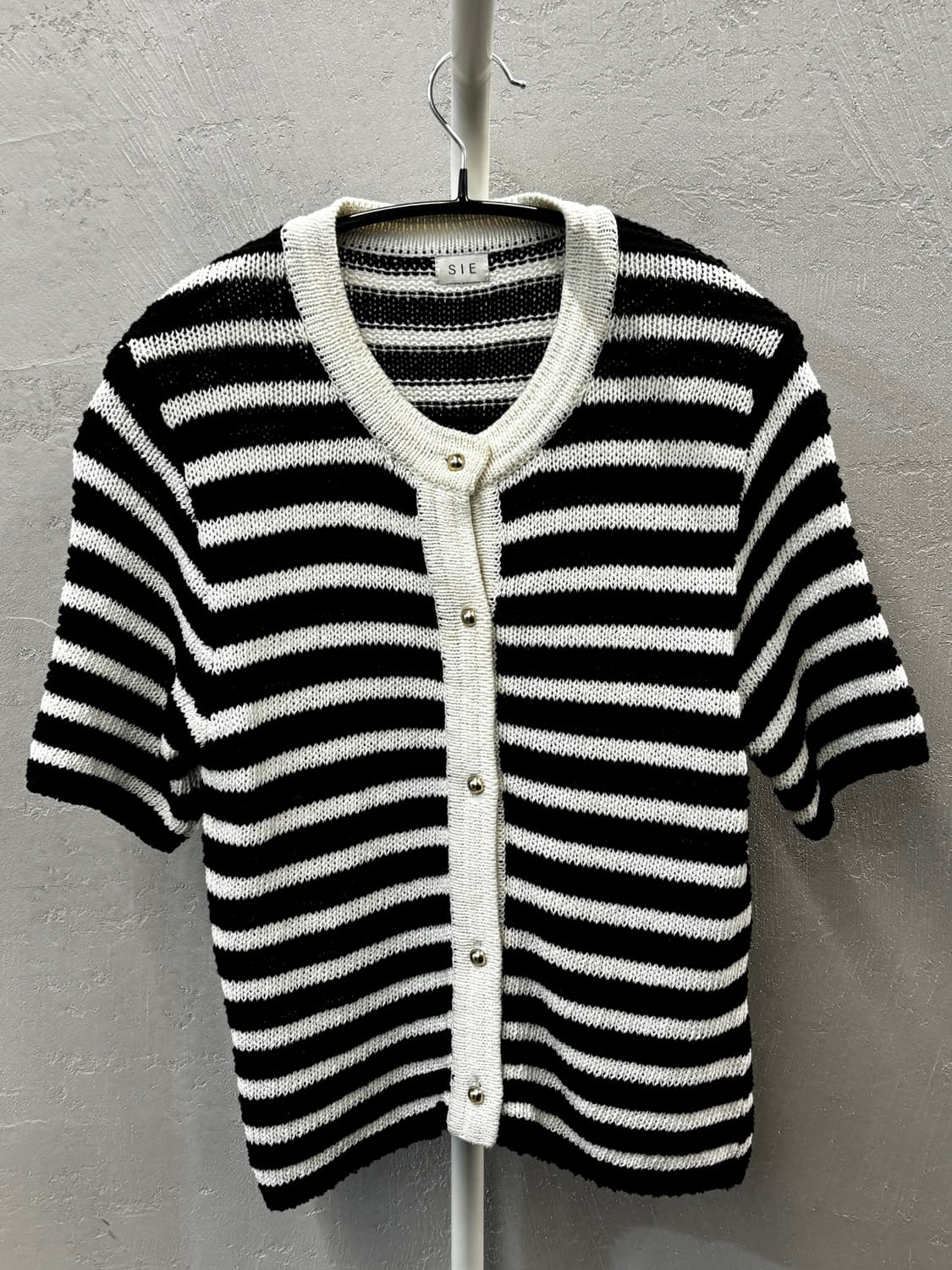 SIE 시에 스트라이프 가디건 S 상품이미지2