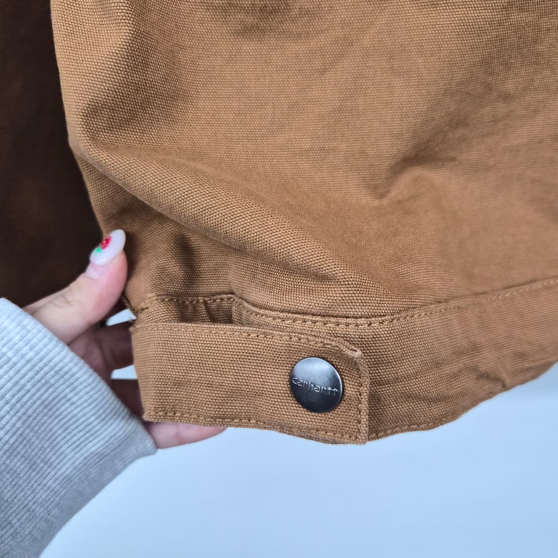 칼하트 브라운 디트로이트 자켓 남성 XL 상품이미지7