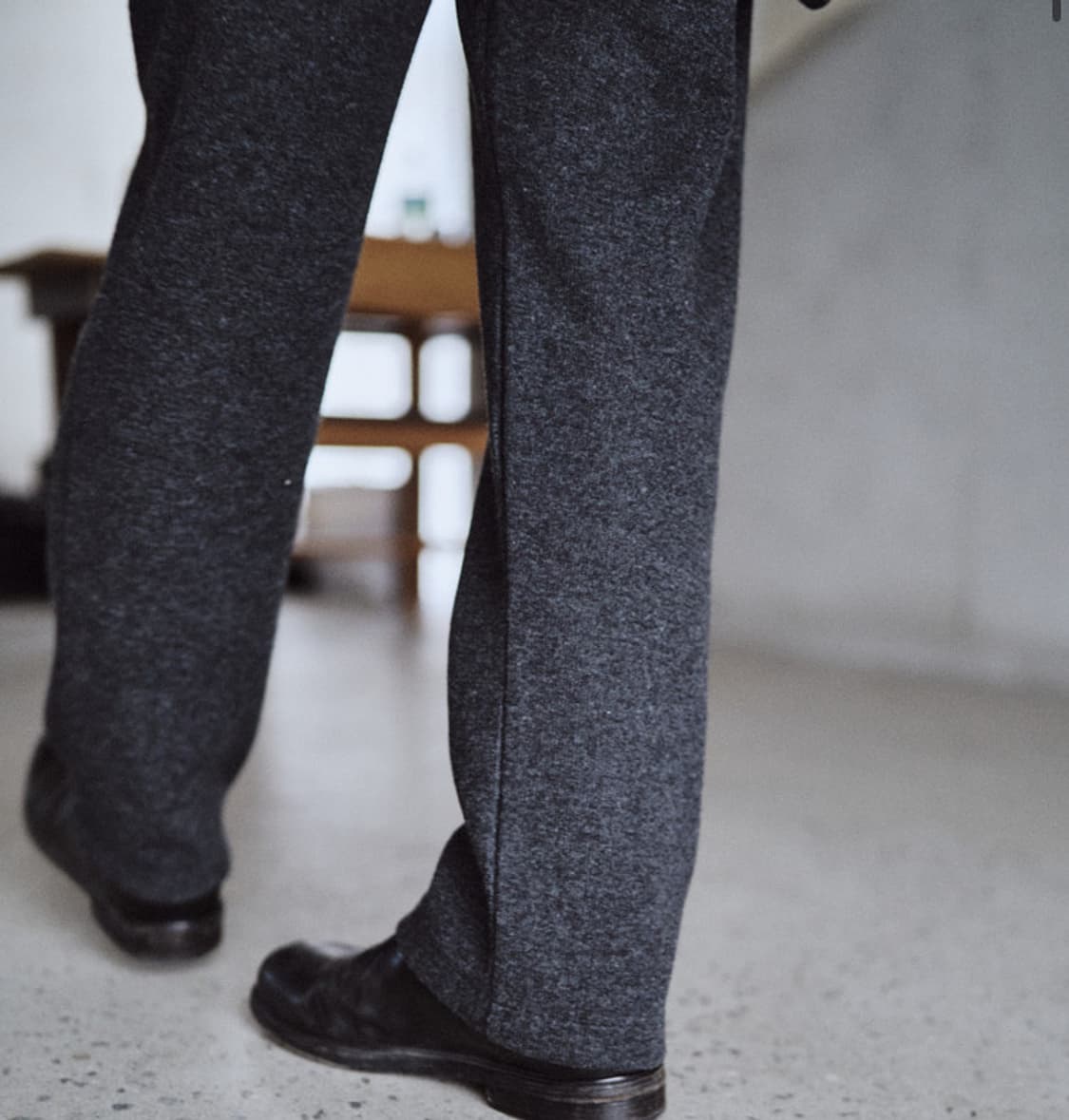 모노프리베 스트링 팬츠 차콜 상품이미지3